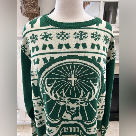 NWT Shinesty Jägermeister Holiday Sweater - Picture 4 of 10